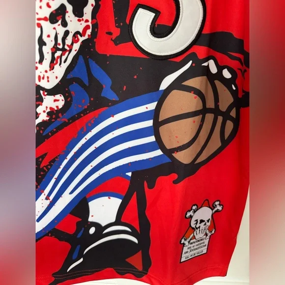 Allen Iverson The Answer 76ers Jersey Brand New Men’s Size NBA Basketball Top - Picture 6 of 10